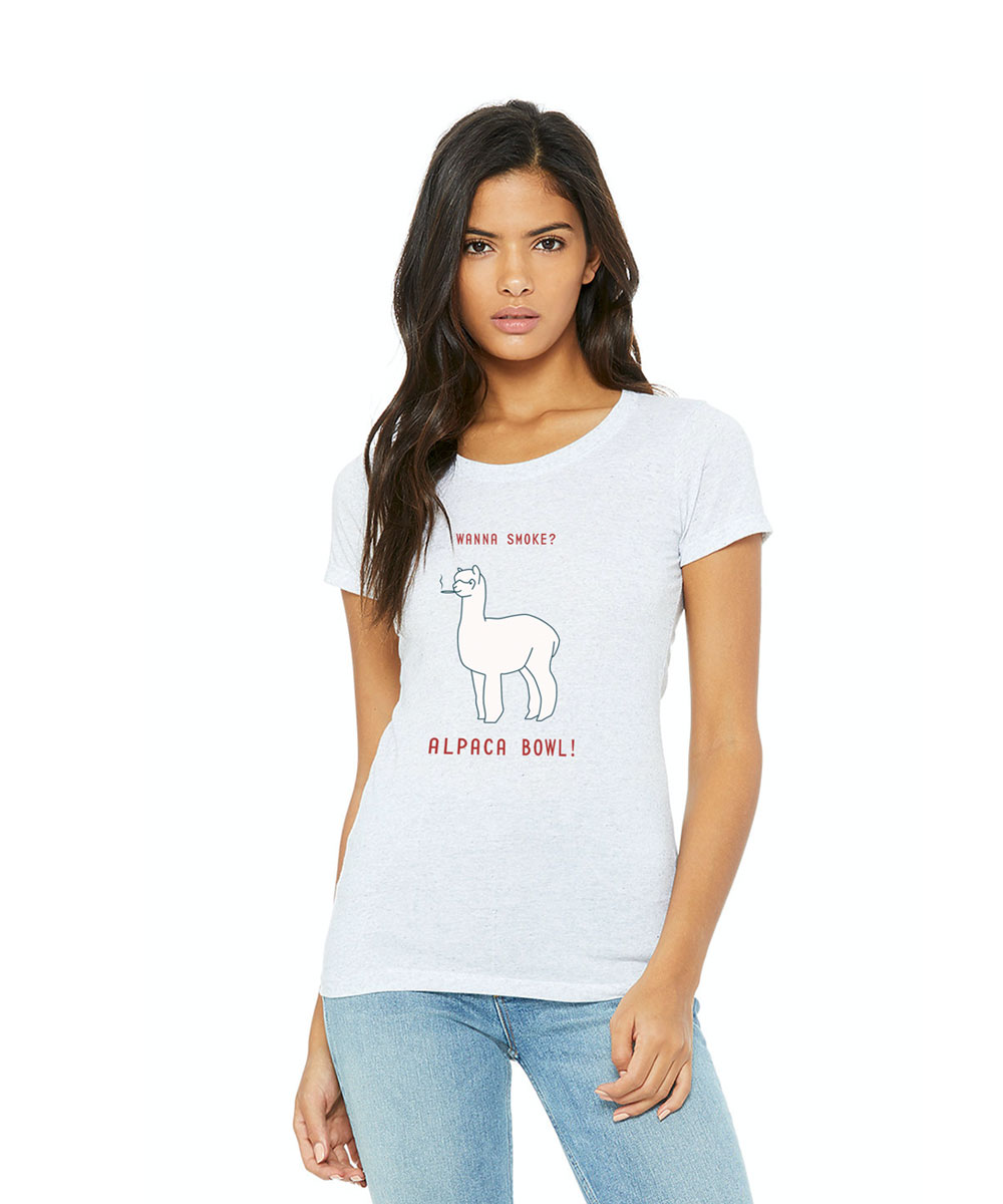 alpaca holding joint 420 tshirt