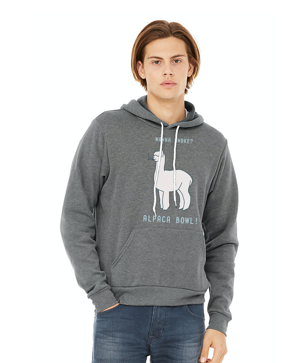 Alpaca Bowl 420 hoodie design