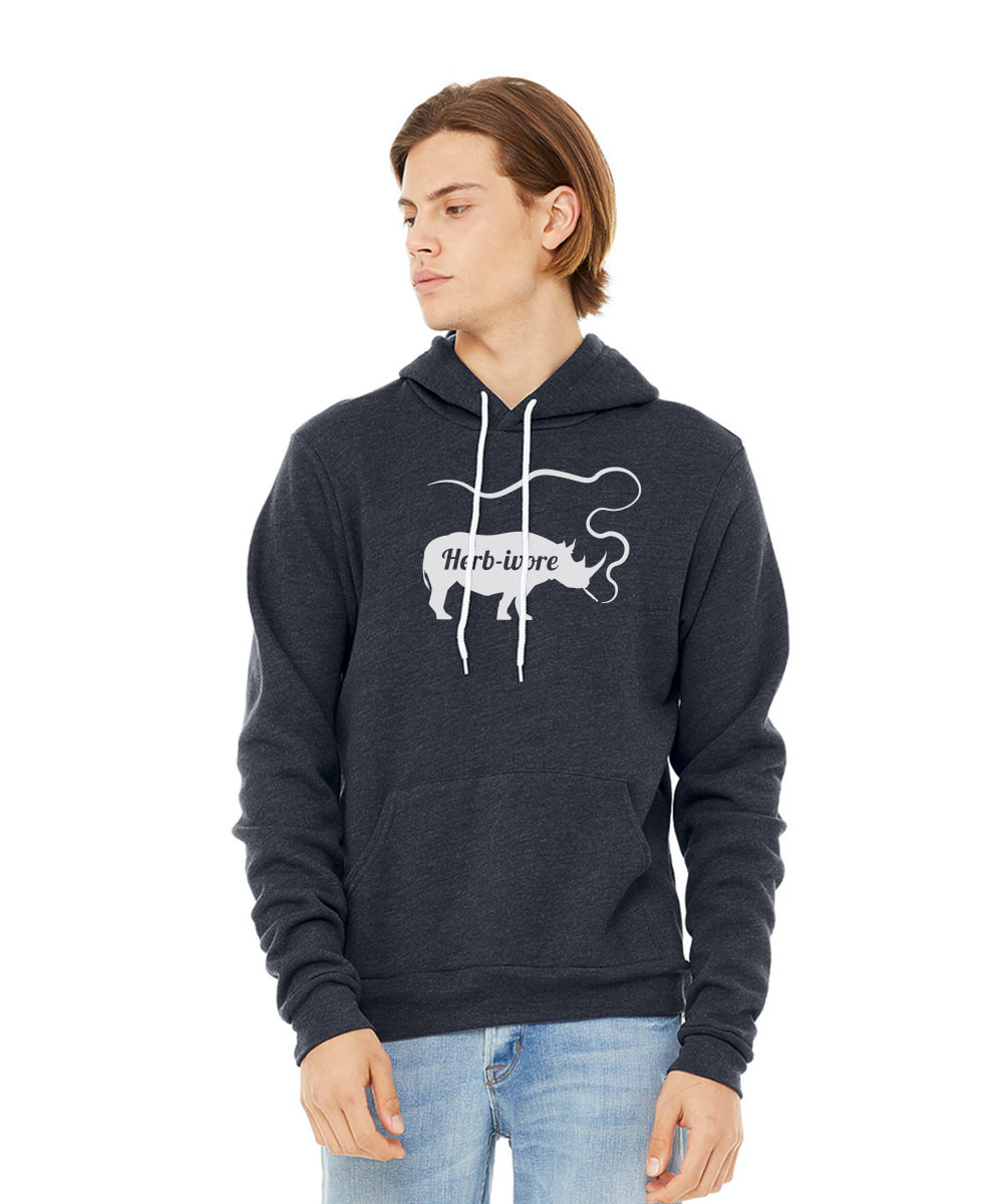 herbivore sweatshirt graphic for stoners