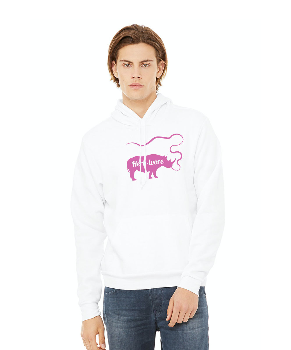 rhino graphic sweatshirt for stoners