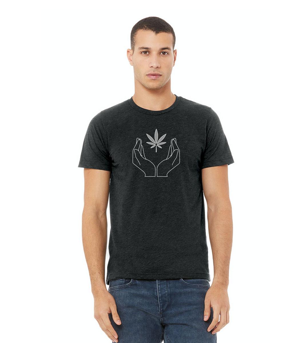 mens cannabis farmer graphic shirt