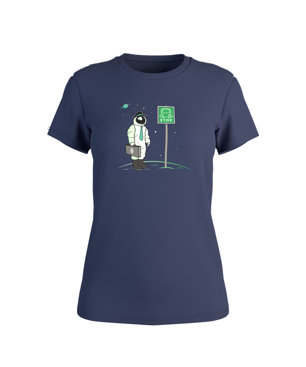 womens astronaut graphic shirt design