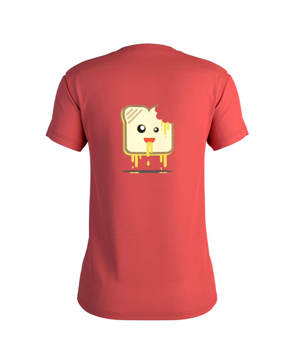 Zombie grilled cheese womens tee
