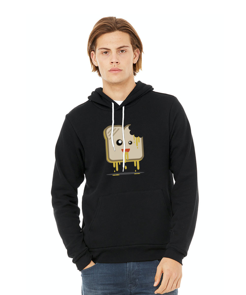 Grilled cheese zombie hoodie design