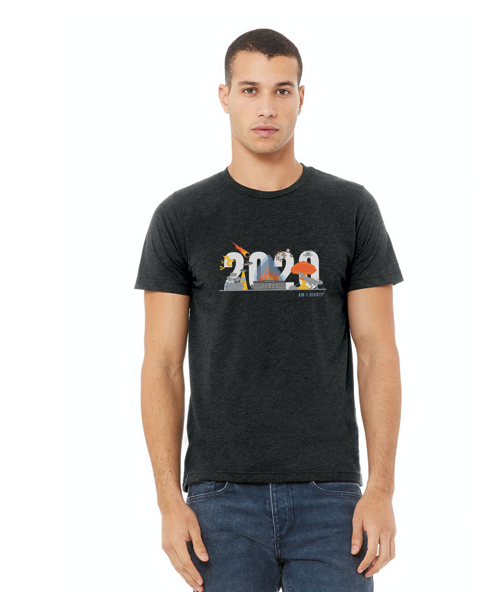 2020 apocalypse graphic tshirt design